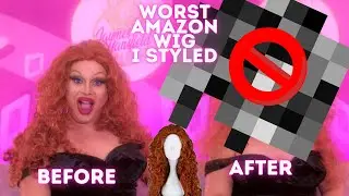 THIS IS THE WORST AMAZON WIG I'VE STYLED