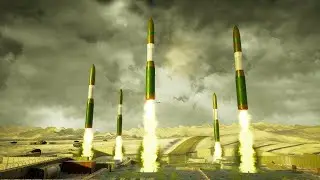 5 Nuclear Intercontinental Ballistic Missiles Launch and Explode Simulation| ICBM|df 5b missile test