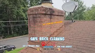 Safe, Low-Pressure Brick & Stone Cleaning in Southern Maryland &ndash; No Mortar Damage