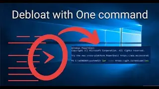 Как очистить Windows 10 одной командой!