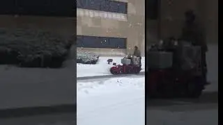 Commercial Snow Removal on sidewalks