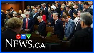 Hockey legend and former MP Ken Dryden honoured in the House of Commons