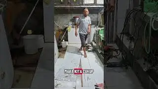 Membuat mesin es krim roll Nusantara mas bowo bagian sepuluh