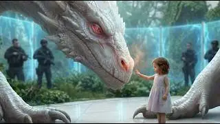 Albino Dragons Terrified Everyone—Until a Human Baby Girl Reached Out to Play | HFY stories | Sci-fi