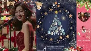 Christmas Card & Envelope Animation 🎄 | Canva Slideshow Design #CanvaDesign,#ArtInspiration #Shorts