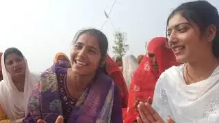  साखियां ने बहुत प्यारा भजन गाया पूरा सुनिए कलयुग का जमाना बदल गया भोला अब तो फेसन में आओ🙏🏻🌷🙏🏻