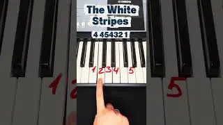The White Stripes - Seven Nation Army! Piano tutorial! #sevennationarmy #thewhitestripes #piano