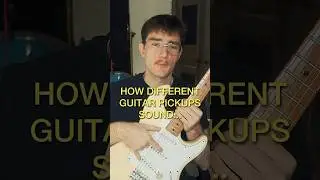 How different guitar pickups sound&hellip; #guitar #guitarist #guitarpickups #musician #producer