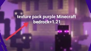 TOP TEXTURE PACK FOR MINECRAFT BEDROCK EDITION🔥💜🔥
