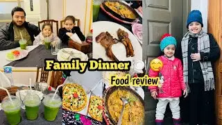 Husband ny Acha sa dinner krwa dia by Chance 😄 |Food Review | Itny Dino bad vlog q upload kia