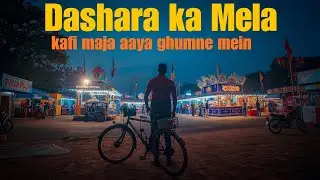 Bike Service + Mama Ke Ghar | Dashare ka Mela Vlog | Apache RTR 160 & Durga Puja #durgapuja #dashara