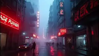 🌃 Neon Dystopia | Darkwave Sounds from a Cyberpunk Future 🎶✨