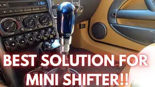 R53 MINI COOPER BILLETWORKZ SHIFT KNOB REVIEW!