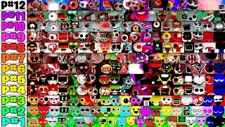 All New True Phases 1-12 in Incredibox Sprunki - All in One Mod