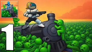 Train Defense: Zombie Survival - Gameplay Walkthrough Part 1 - Shooting,Train Defense(Android,iOS)