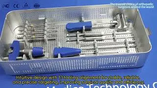 Retrograde Tibial Intramedullary Nail Instrument Set & Implant System &ndash; Product Showcase | XC Medico