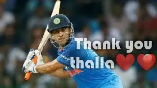 Tribute to our captian M.S.dhoni ❤️❤️ ||  Me pal do pal ka shayar hu || Instagram video