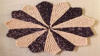स्टार ⭐ शेप पायदान की आसान डिजाइन बनाये | Star ⭐ shape doormat design |