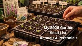 Seed Order Reveal! Flowers I&rsquo;m Growing This Year