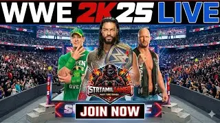 🔥 WWE 2K25 LIVE with Friends | Roman Reigns | Seth Rollins | Shield | John Cena |ft.@MJR2003