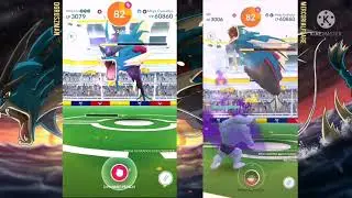 Mega Gyarados Duo (Best Friends & Cloudy Weather Boost)