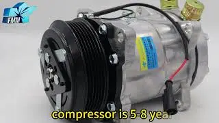 #ferrari Ferrari 456 GT & GTA 5.5L V12 AC Compressor | Sanden SD7H15 | OEM 154676