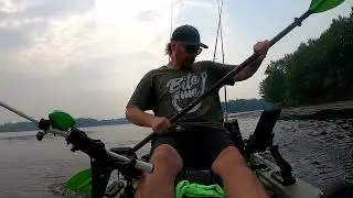 Slow Motion Fish Slap in Kayak.  🤣
