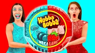 Red Food vs Blue Food Challenge | Funny Moments by RaPaPa Challenge