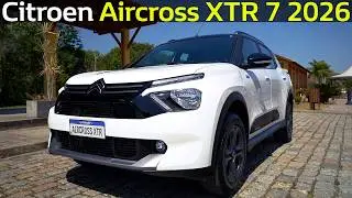 2026 New Citroen Aircross XTR 7 - Seven-seater SUV for the Brazilian market!