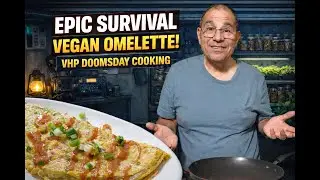 Vegan Omelette - Doomsday Cooking Ep1