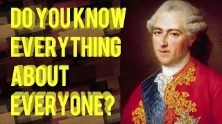 Do you know everything about everyone?