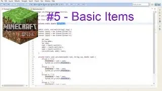 Minecraft forge modding 1.7.X - Basic Item