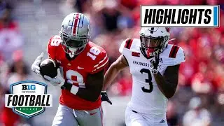 Arkansas State at Ohio State | Highlights | Sept. 10, 2022 | Big Ten Football