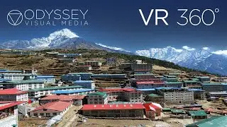 The Road to Everest Virtual Tour | VR 360&deg; Travel Experience Namche Bazaar Nepal