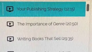Publish and Thrive and Writing