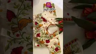 @meesho mind blowing 😱 blouse under budget|| limited stock || #shorts #shortsviral