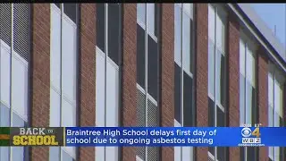 Braintree High School Closed Due To Asbestos Issue
