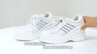 [GODORISHOES] Cheerleader-Approved Style! Sky Platform Sneakers Elevate Your Look