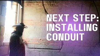 Installing Conduit in Cement Walls & Septic Tank Update - Building Our Dream Home Guanajuato M&eacute;xico