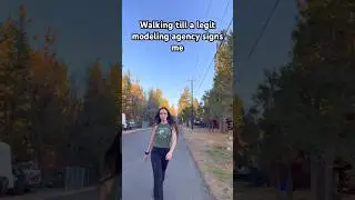 WALKING TILL A LEGIT MODELING AGENCY SIGNS ME #catwalkhautecouture #catwalkmodels #runwaymodels