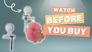 Up Close Look And Demo Of Shower Suction Cup Holders