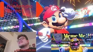 MARIO TENNIS ACES - NINTENDO SWITCH - JUNE 22 2018 RELEASE!!! (MEME WARIO!!!)