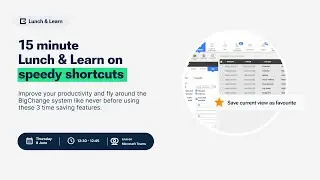 Lunch and Learn on Speedy Shortcuts