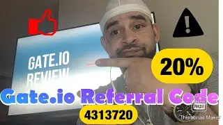 #Gateio #Referral #Code #20%             Gate.io is at Great Place to start Trading Crypto!!