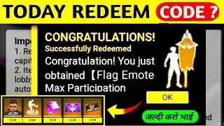 FREE FIRE REDEEM CODE TODAY | 12 MARCH REDEEM CODE FREE FIRE | FF REDEEM CODE TODAY 12 MARCH