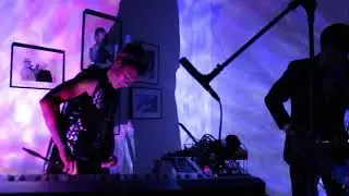 Claude and Ola - Bowed Banjo, Modular Synth, and Delay Pedal Oscillation