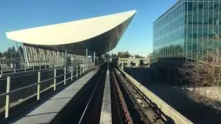 Vancouver SkyTrain - Moody Centre Station to VCC Clark, westbound, jan 12, 2017