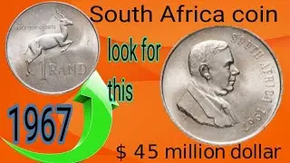 1967 South Africa 1 Rand Coin Value 💰 | Worth $34? | Silver Coin Explained