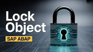 Lock Object in SAP ABAP | Step-by-Step Tutorial for Beginners | SAP Lock Concept 