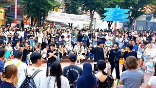 [STREET ARTIST] ONE OF. WITH AUDIENCE. INTERACTIVE HONGDAE BUSKING. 240825.